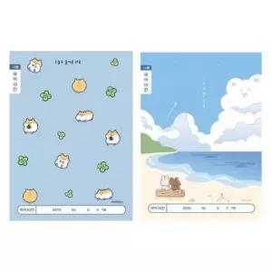 [문구/오피스] 국어 1세트 10칸 10개입 초등 1000 아이비스 A 1-2