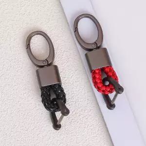 심플 세련된 가죽 꼬임 자동차키홀더 열쇠고리 키링 키링 가죽키링