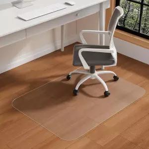 토나우스 사무실 의자 매트 30인치×48인치 하드우드 바닥용 투명 PVC 보호대 홈 오 연구용 나무 카펫용이