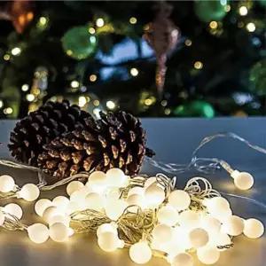 [데코] 구슬 전구 LED 2cm 50p 무드등 간접조명 카페조명 특이한