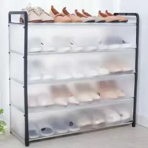 [생활] 다용도 메탈 철재 수납 선반 현관 신발 정리대 신발장