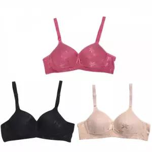 편안한 꽃무늬 빅사이즈 B컵브라