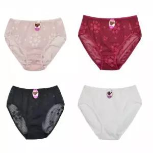 순면패드 꽃 망사 엄마팬티