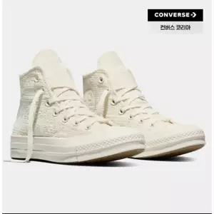 매장정품 컨버스 CONVERSE A16986C 척70 하이 여성 캔버스 테니스화 보드화 단화 운동화 에그렛 167399