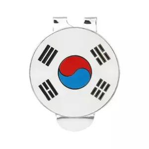 국가대표 태극기 볼마커 골프 필드용품 자석클립 캡클립 햇클립 TA2325967