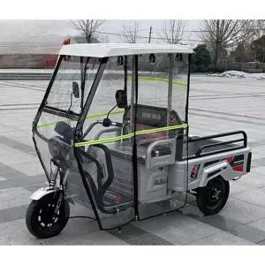 오토바이 전기차 방풍 방한 소형 지붕 투명 커튼 천막 겨울