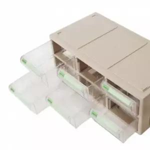 [생활] 다용도 6칸 필기구정리함 1P 책상 정리함 서랍 문구함