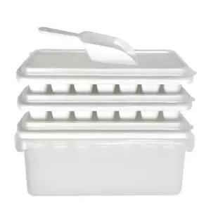 [에스에스_63]아이스볼 아이스 컨테이너+스쿱 세트 3p+큐브