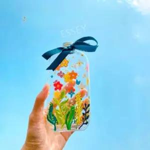 플라스틱 DIY 300ml 꾸미기재료 물병