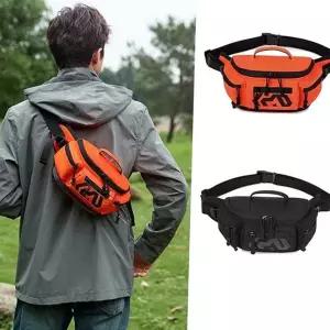 힙색 레저용 기능성 수납력 아웃도어 힙색 여행용 경량 등산용 숄더백 메신저 다용도 트레킹 가벼운 방수