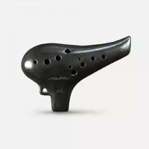 OCA2-2 Alto-C 도자기 오카리나 검정 오카리나알토ac