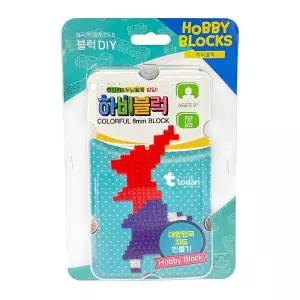 블럭 대한민국 지도 만들기