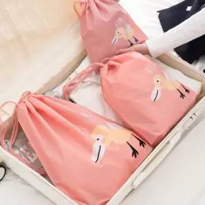 휴대용 복주머니 파우치 1세트 물놀이 방수 끈파우치 UHL8+9zUA