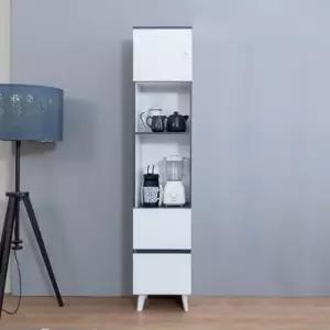 다용도 주방 수납 원룸 모서리장 틈새수납장