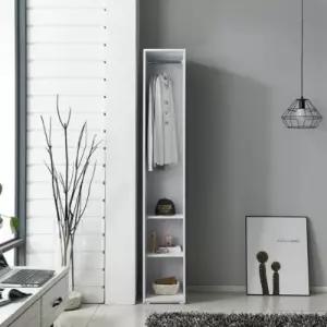 오픈형 자취방 원룸 아이방 모서리장 틈새장 옷장