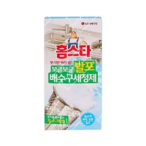 홈스타 발포 배수구세정제 3포 거품형태/기름/뚫는/국민뚜러/뚫기/분해/싱크대/뚫어/씽크대/강력/화장실