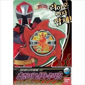 파워레인저 닌자포스 초합체 닌자수리검 아동용 변신 로봇 완구 남아 생일 선물