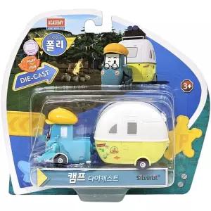 로보카폴리 캠핑카 다이캐스팅 자동차 어린이 놀이용 완구 생일 선물