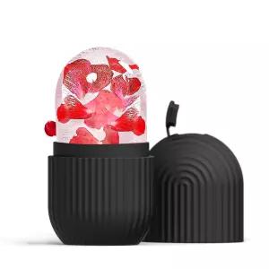 조이 스 페이스 롤러 재사용 가능한 실리콘 몰드 마사지 페이셜 뷰티 스킨 케어 도구 수축 모공에 얼음을