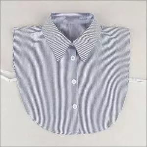 스트라이프 블라우스코디 카라 레이어드카라 넥페이크 페이크 셔츠 셔츠스트라이프