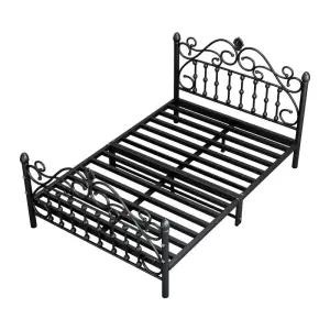 철제 침대프레임 빈티지 모던 공주 인테리어 방꾸미기 침실 고급