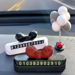 더월리샵 주차번호판 연락처 자동차 알림판