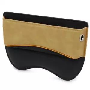 [CAR] 사이드포켓 자동차 가죽 스웨이드 수납함 베이지 틈새 정리함