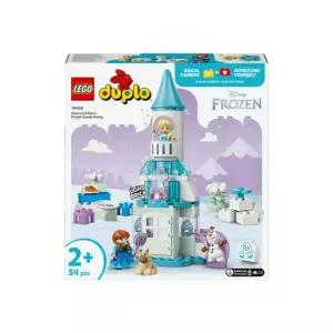 레고 듀플로 학습교재 수업교구 유아용 어린이 선물 유아들을 위한 마법의 겨울왕국 세계
