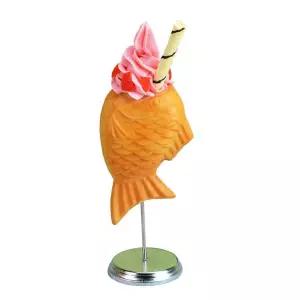 붕어빵 피규어 카페 미니어처 소품 스탠드 인테리어