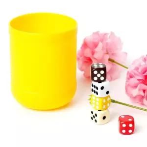 주사위컵칼라 칼라 주사위 컵 주사위컵칼라 플라스틱주사위컵