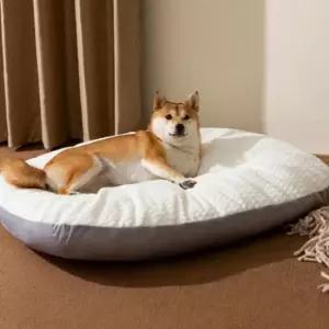 [반려] 애견 P6117Y PET 꿀잠 쿠션 베드 강아지 방석 쇼파 고양이 펫 소파 무중력 강아지침대