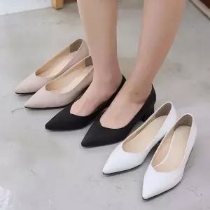 [오너클랜]인기상품 메리제인 샌들 미들힐 베이직 구두 펌프스 슬링백힐 [WFKV9GQ_260414]