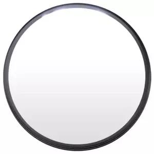 [에이치플러스몰]GPM7306 메탈 대형 원형 벽거울 50cm 블랙 제조한국