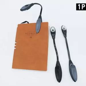 집게 LED북라이트 독서 등 북램프 형 휴대용스탠드