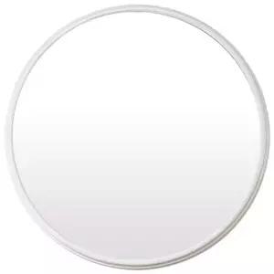 [에이치플러스몰]GPM7307 메탈 대형 원형 벽거울 50cm 화이트 제조한국