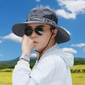 남성등산모자 고급 낚시모자 여름 벙거지 UjL6+5UuS