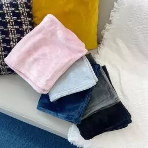 고밀도 솔리드 에코 극세사 담요 대형 무릎담요 극세사담요 차량용담요 차량용이불 얇은이불