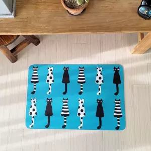 설렘하우스 캣츠 규조토 발매트 욕실 주방 40x60 빨아쓰는발매트 빨아쓰는규조토