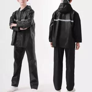 오토바이 우비 상하의 배달원 전신 비옷 우의 작업용