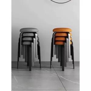 겹쳐놓을수있는 식탁 의자 거실 라운드 원형 가정용