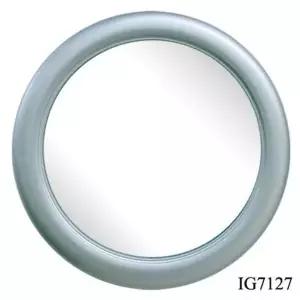 [오너클랜]GPM 7127 실버 원형 벽거울 32cm 제조한국