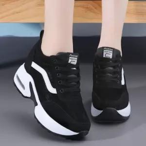 [무료 특가] 여성 9cm 속굽 에어 쿠션 키높이운동화