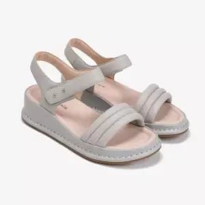 에스콰이아 HC12 여성 키높이 웨지 샌들 에스콰이아 여성 세미캐주얼 쿠션 웨지 샌들