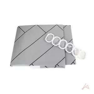 욕실커튼 방수 EVA 샤워커텐 불투명 욕실커텐 그레이