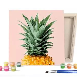 DIY 명화 그림그리기 세트 히트 미니 파인애플 25x25