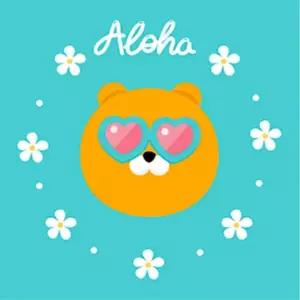 DIY 그림 그리기 카카오프렌즈 알로하페이스 라이언 25x25