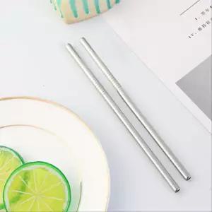 다회용 홈카페 에이드 스트로우 스탠빨대 2P 커피