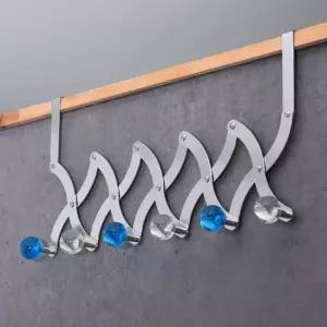 [생활] 도어훅 옷걸이 자바라 옷걸이 키친아트 빨래건조 다용도 행거 매장옷걸이