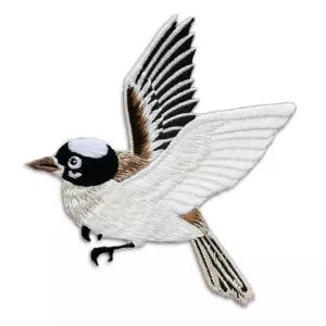 새모양 와펜 자수패치 의류장식 DIY 리폼 한복 데코 참새