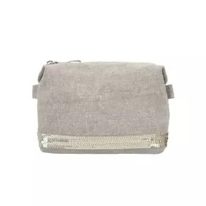 하객룩 바네사브루노 0PVE31 V42032 018 스팽글 지퍼 스몰 파우치백